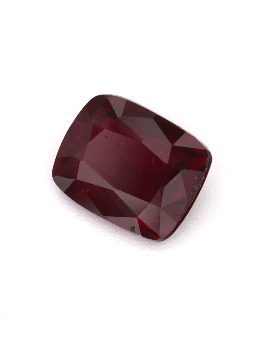 0.46 ct Unheated Royal Red Ruby, Cushion