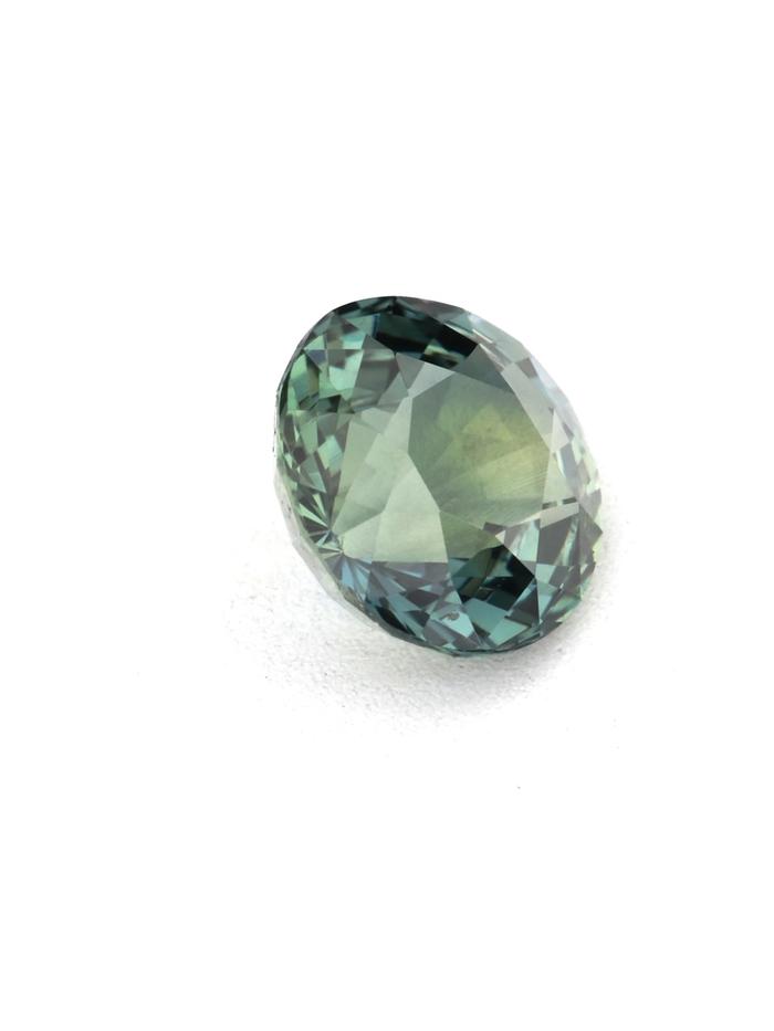 Nangi fine jewelry - teal / Peacock gemstone in gold