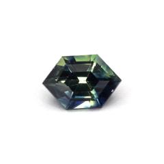Nangi fine jewelry - teal / Peacock gemstone in gold