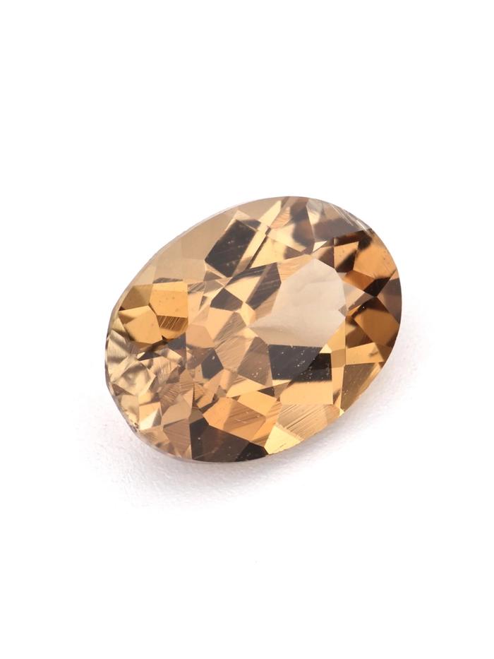 Nangi fine jewelry - orange gemstone in gold