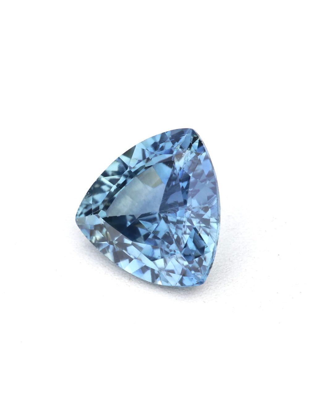 Ceylon Blue Sapphire — 0.49 ct Trillion Cut