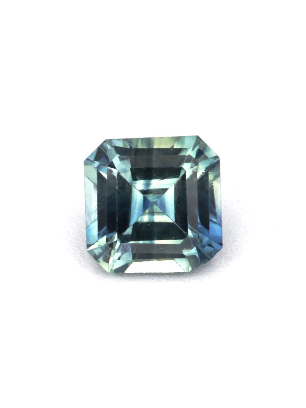 Glacier Lake Sapphire — 0.26 ct Asscher Cut