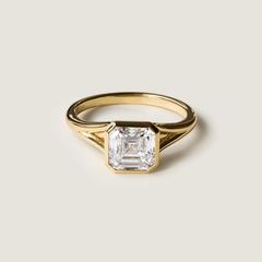 Nangi fine jewelry - lab-grown diamond ring in gold