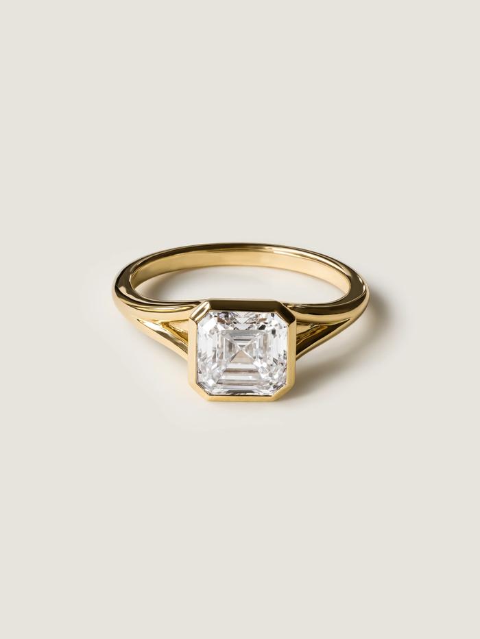 Nangi fine jewelry - lab-grown diamond ring in gold