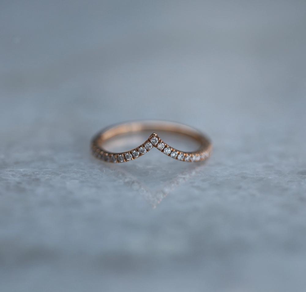 Nangi fine jewelry - lab-grown diamond ring in rose_gold