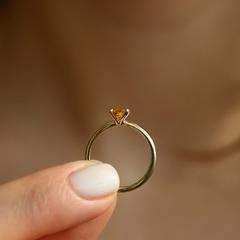 Nangi fine jewelry - yellow ring in gold