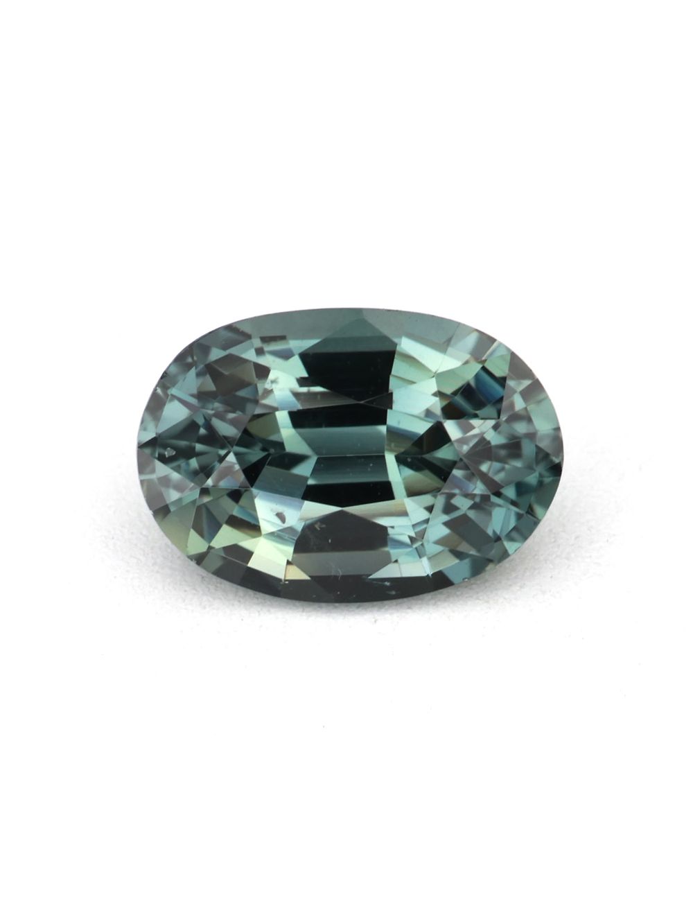 Nordic Sea Sapphire — 0.85 ct Oval Cut