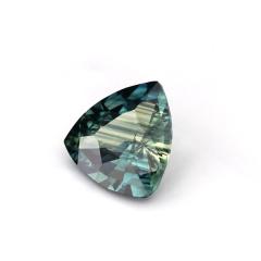 Nangi fine jewelry - teal / Peacock sapphire gemstone in gold