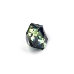 Nangi fine jewelry - teal / Peacock gemstone in gold