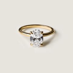 Nangi fine jewelry - lab-grown diamond ring in gold