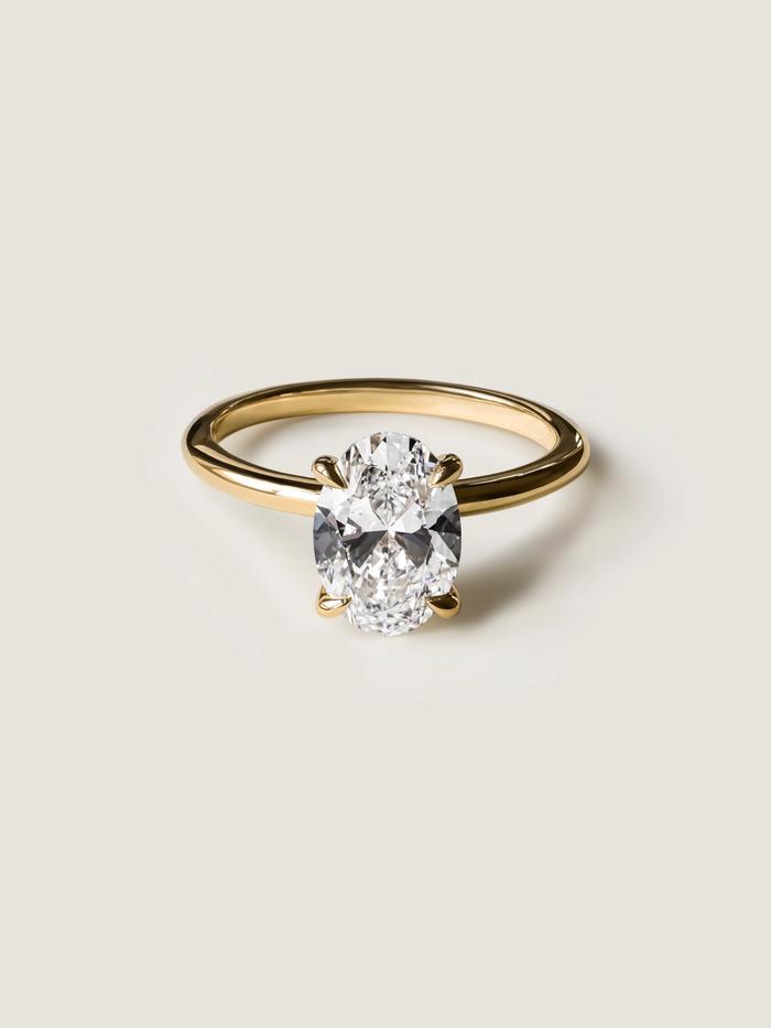 Nangi fine jewelry - lab-grown diamond ring in gold