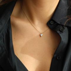 Nangi fine jewelry - lab grown diamond necklace in gold