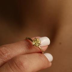 Nangi fine jewelry - yellow ring in yellow gold