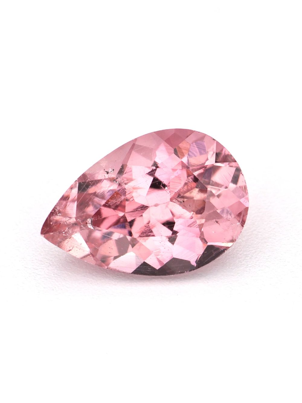 0.59 ct Cotton Blossom, Pear Cut Tourmaline