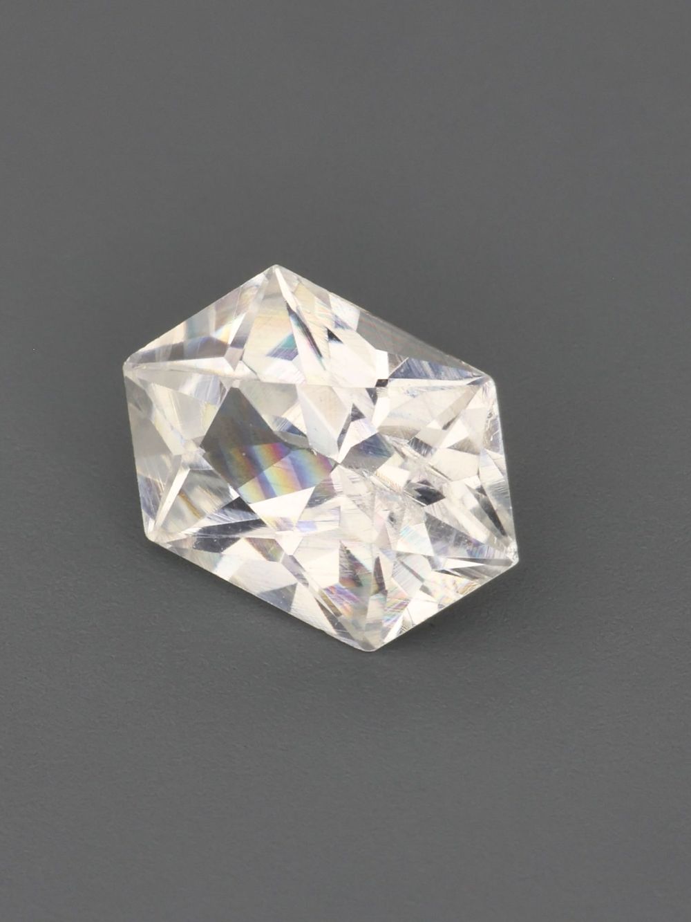 Pure Breeze Sapphire — 0.77 ct Hexagon Cut