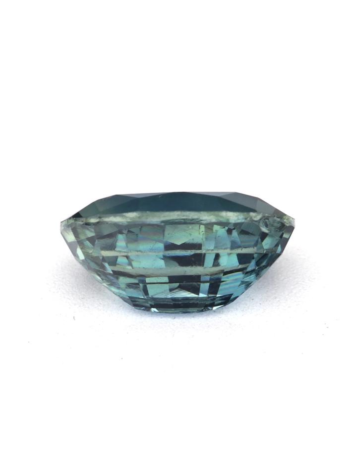 Nangi fine jewelry - teal / Peacock gemstone in gold