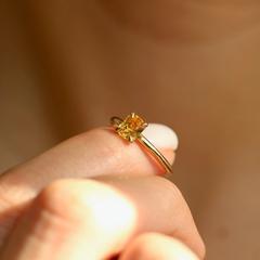 Nangi fine jewelry - yellow ring in gold