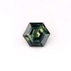 Nangi fine jewelry - green sapphire gemstone in gold