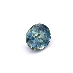 Nangi fine jewelry - teal / Peacock sapphire gemstone in gold