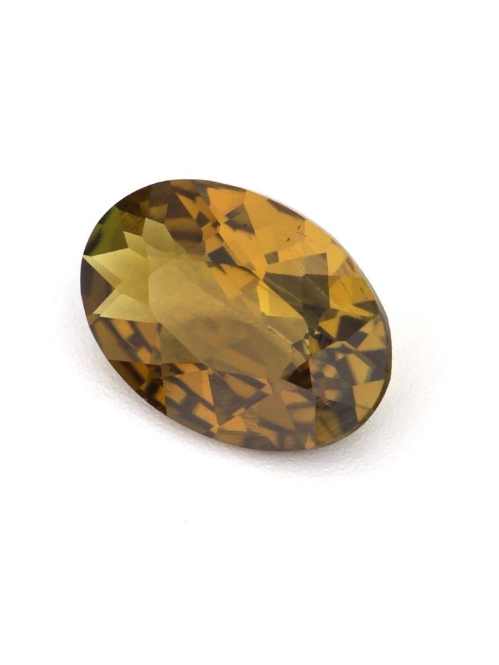 Nangi fine jewelry - orange gemstone in gold