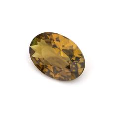 Nangi fine jewelry - orange gemstone in gold