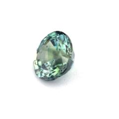 Nangi fine jewelry - teal / Peacock sapphire gemstone in gold