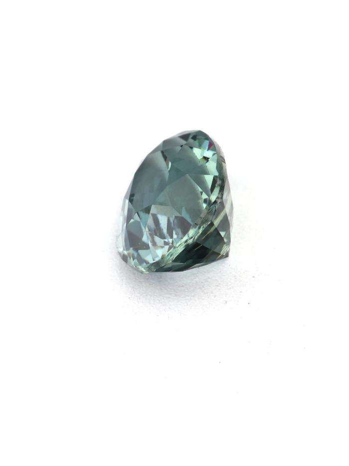 Nangi fine jewelry - teal / Peacock sapphire gemstone in gold