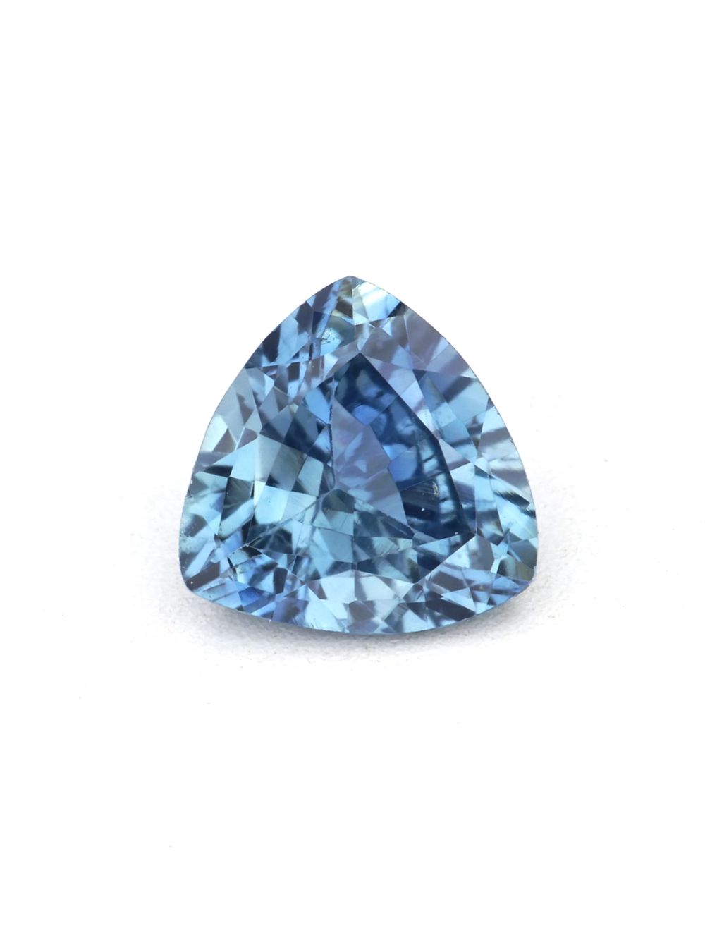 Ceylon Blue Sapphire — 0.49 ct Trillion Cut