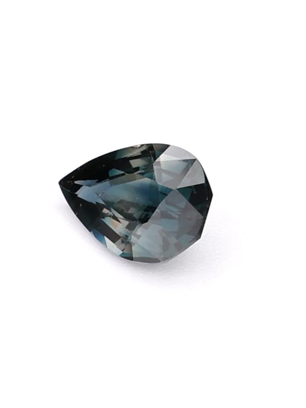 1.04 ct Teal, Pear Cut Sapphire