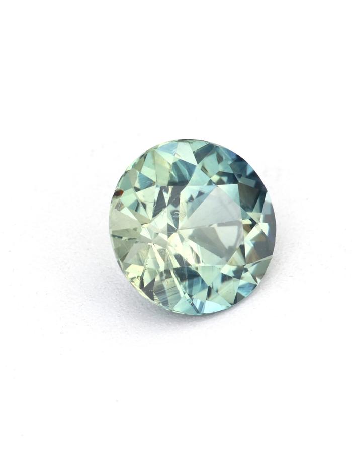 Nangi fine jewelry - teal / Peacock sapphire gemstone in gold