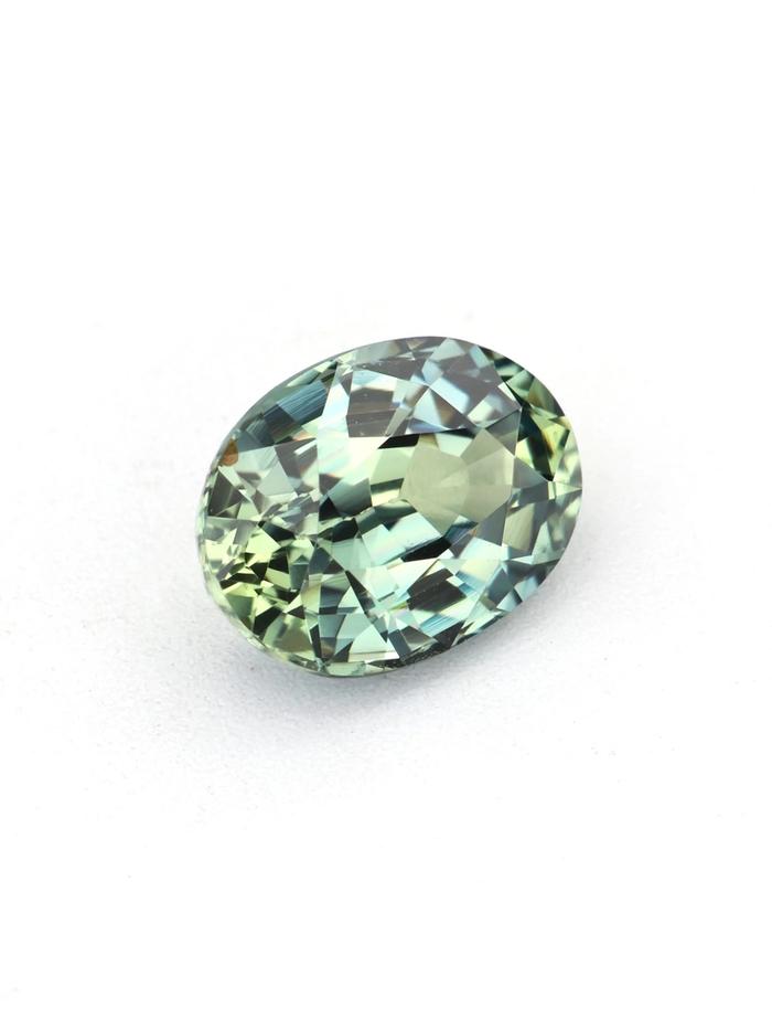 Nangi fine jewelry - teal / Peacock gemstone in gold