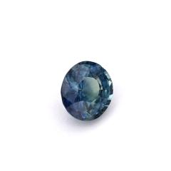 Nangi fine jewelry - teal / Peacock sapphire gemstone in gold