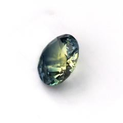 Nangi fine jewelry - teal sapphire gemstone in gold