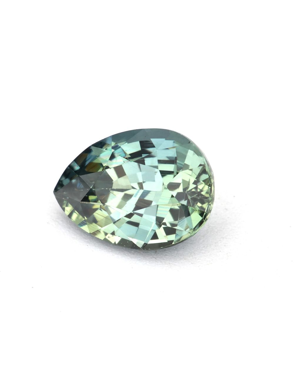 Ambarella Sapphire — 0.66 ct Pear Cut
