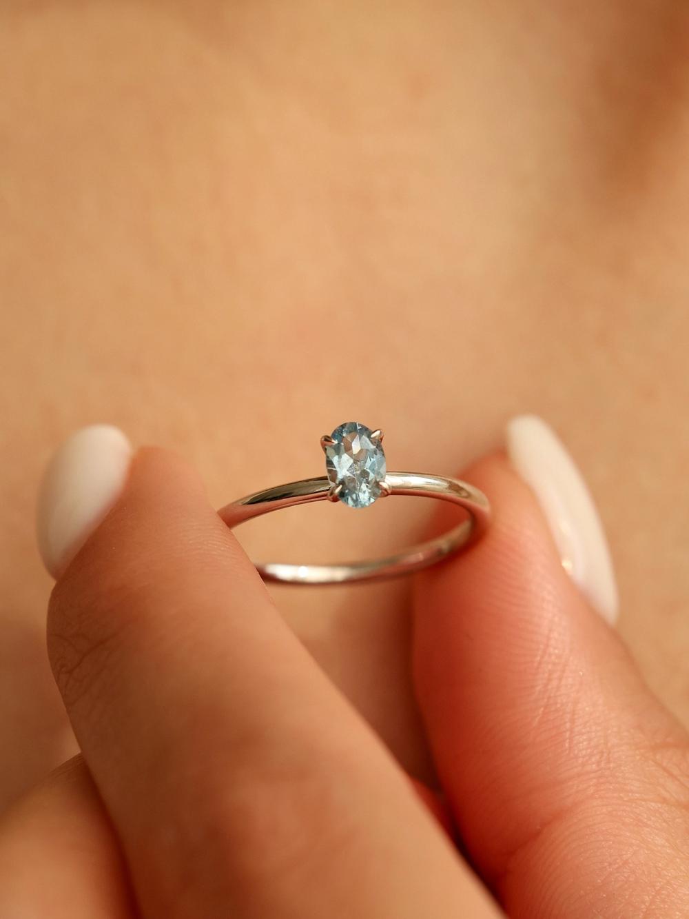 Mirissa Aquamarine & White Gold
