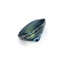 Nangi fine jewelry - teal / Peacock sapphire gemstone in gold
