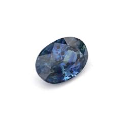 Nangi fine jewelry - teal / Peacock sapphire gemstone in gold