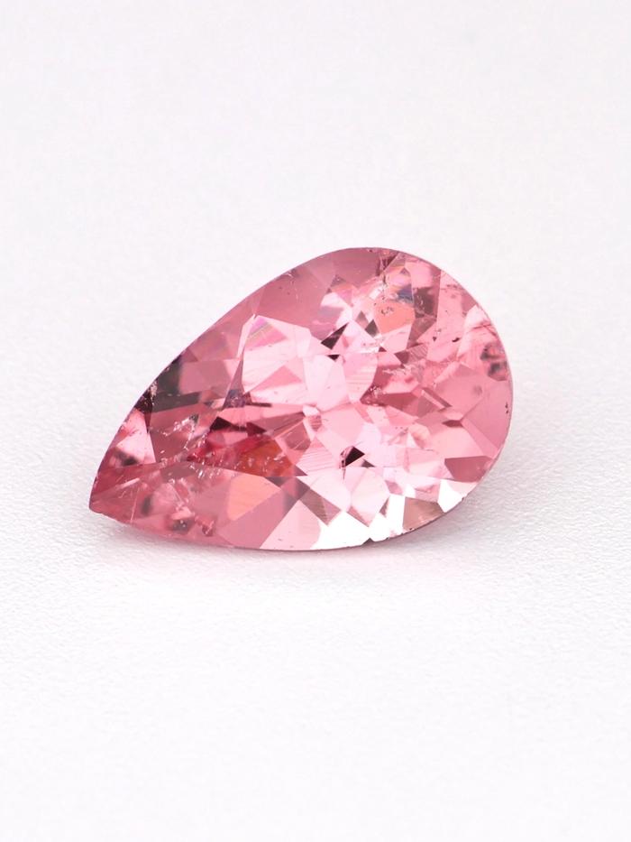 Nangi fine jewelry - pink tourmaline gemstone in gold