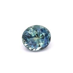 Nangi fine jewelry - teal / Peacock sapphire gemstone in gold