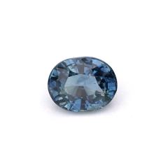 Nangi fine jewelry - teal / Peacock sapphire gemstone in gold