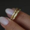 Nangi fine jewelry - lab-grown diamond ring in yellow gold