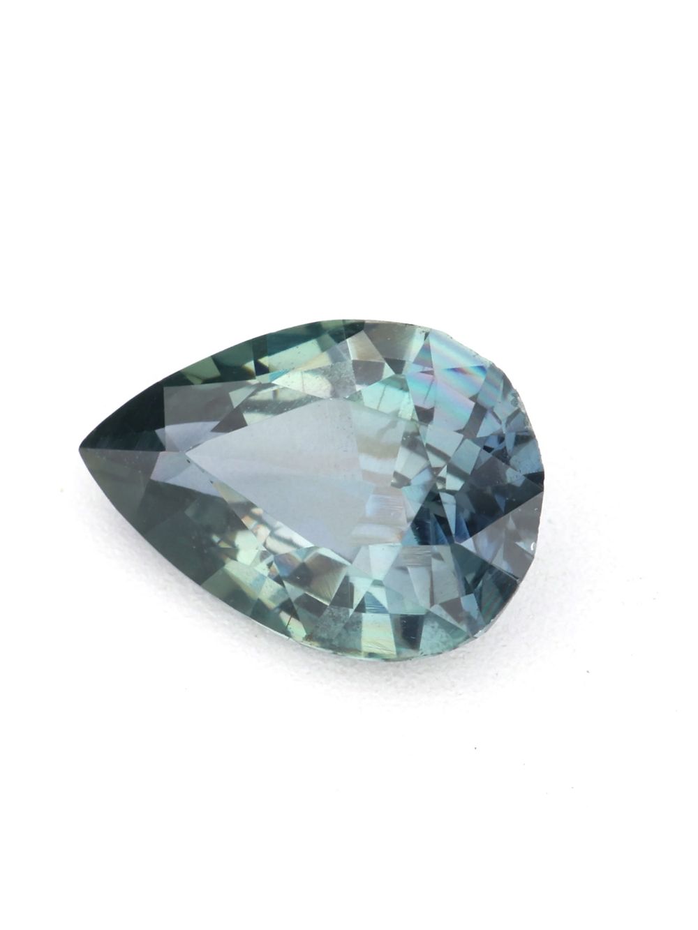 Coastal Breeze Sapphire — 0.61 ct Pear Cut