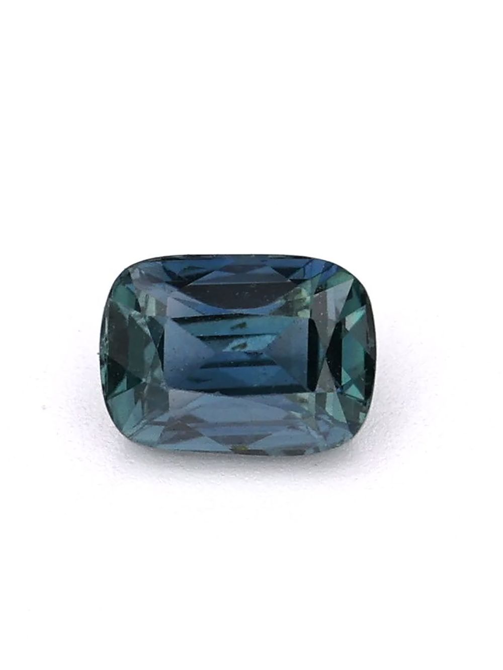 1.02 ct Teal, Cushion Cut Sapphire