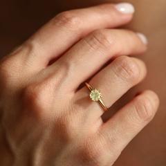 Nangi fine jewelry - yellow ring in yellow gold