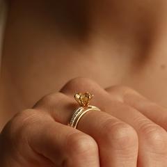 Nangi fine jewelry - yellow ring in yellow gold