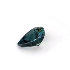 Nangi fine jewelry - teal / Peacock sapphire gemstone in gold