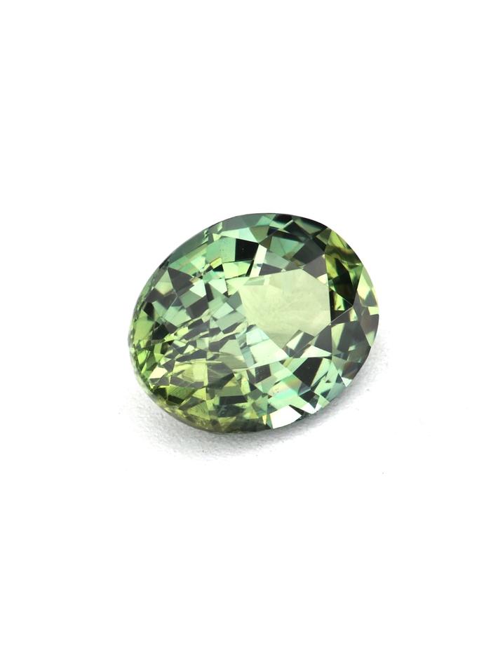 Nangi fine jewelry - green sapphire gemstone in gold