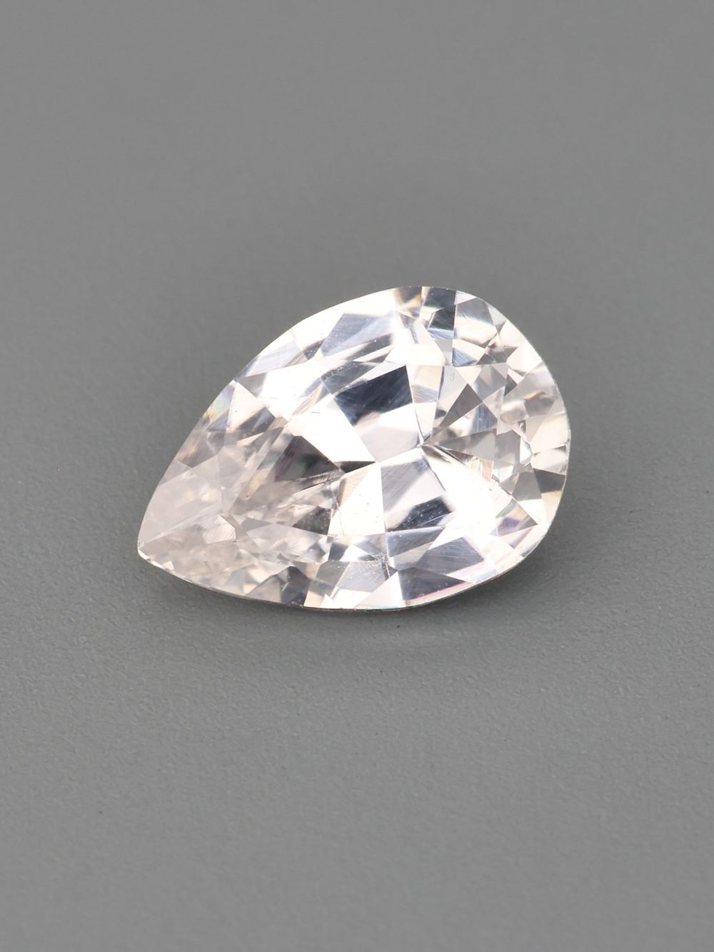 Soft Blossom Sapphire — 0.60 ct Pear Cut