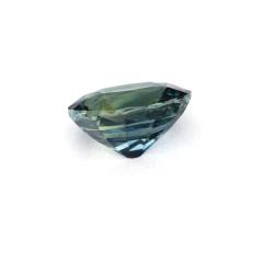 Nangi fine jewelry - teal / Peacock sapphire gemstone in gold