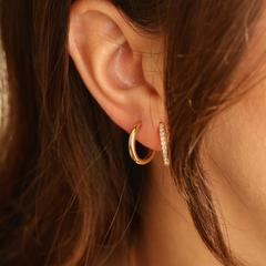 Nangi fine jewelry - earring in gold
